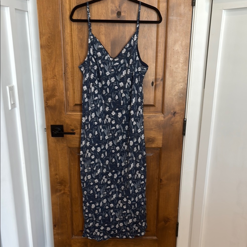Floral Navy Dress